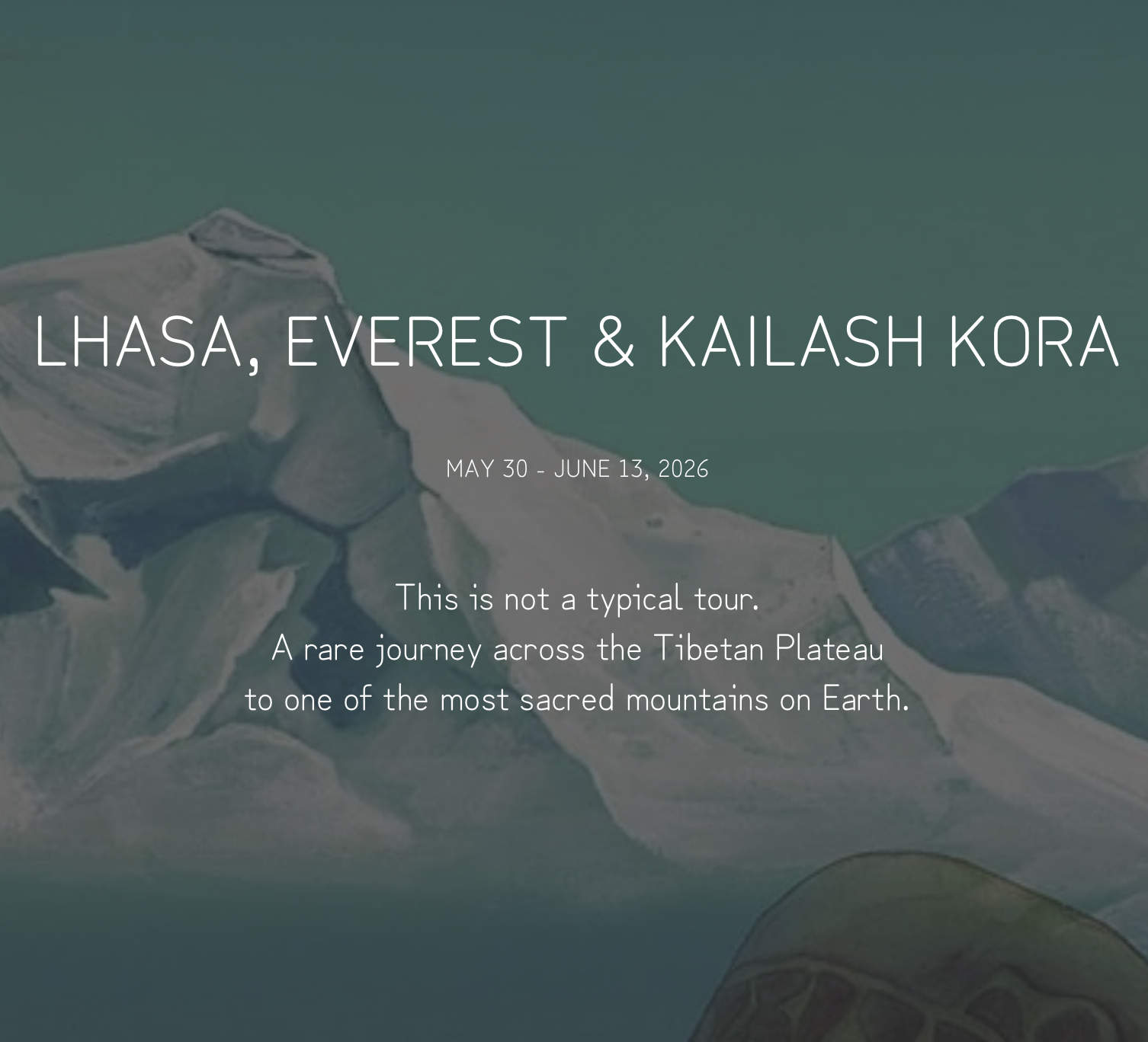 LHASA, EVEREST & KAILASH KORA