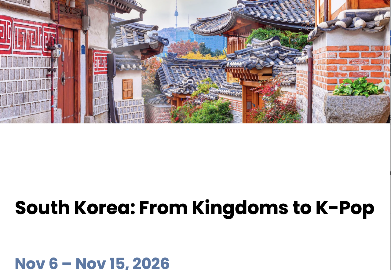 South Korea Trip