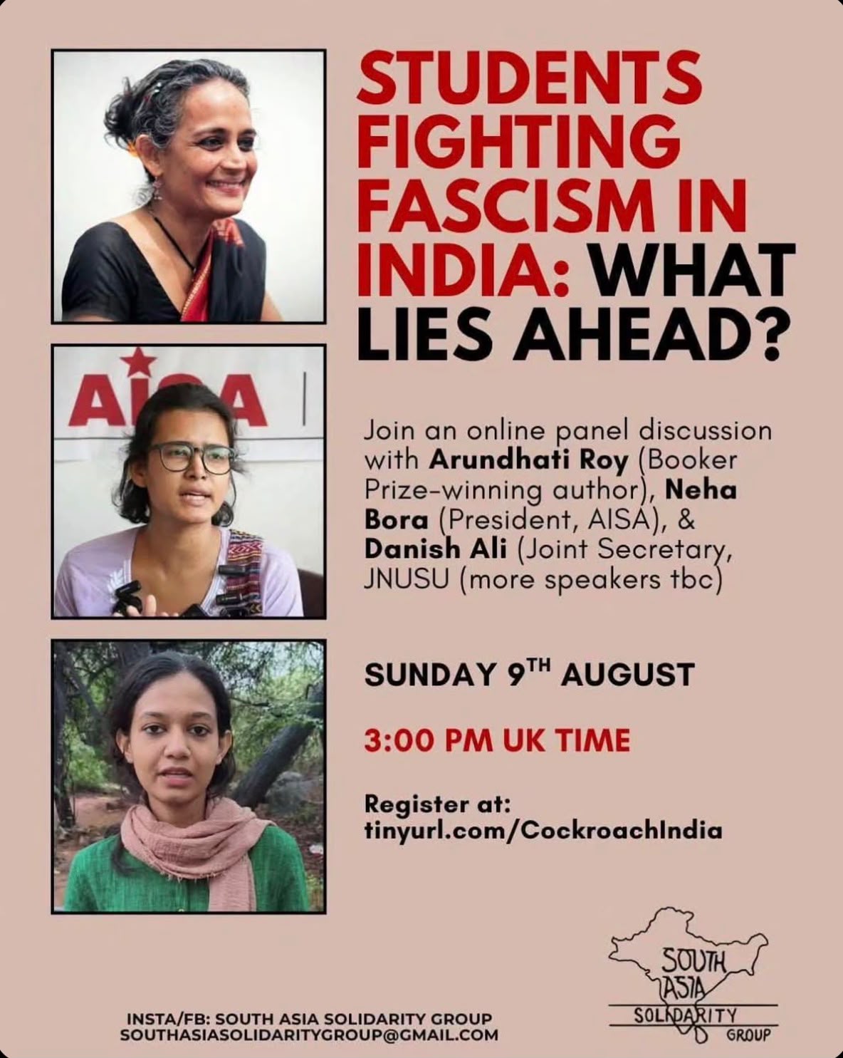 Students Fighting Fascism in India
